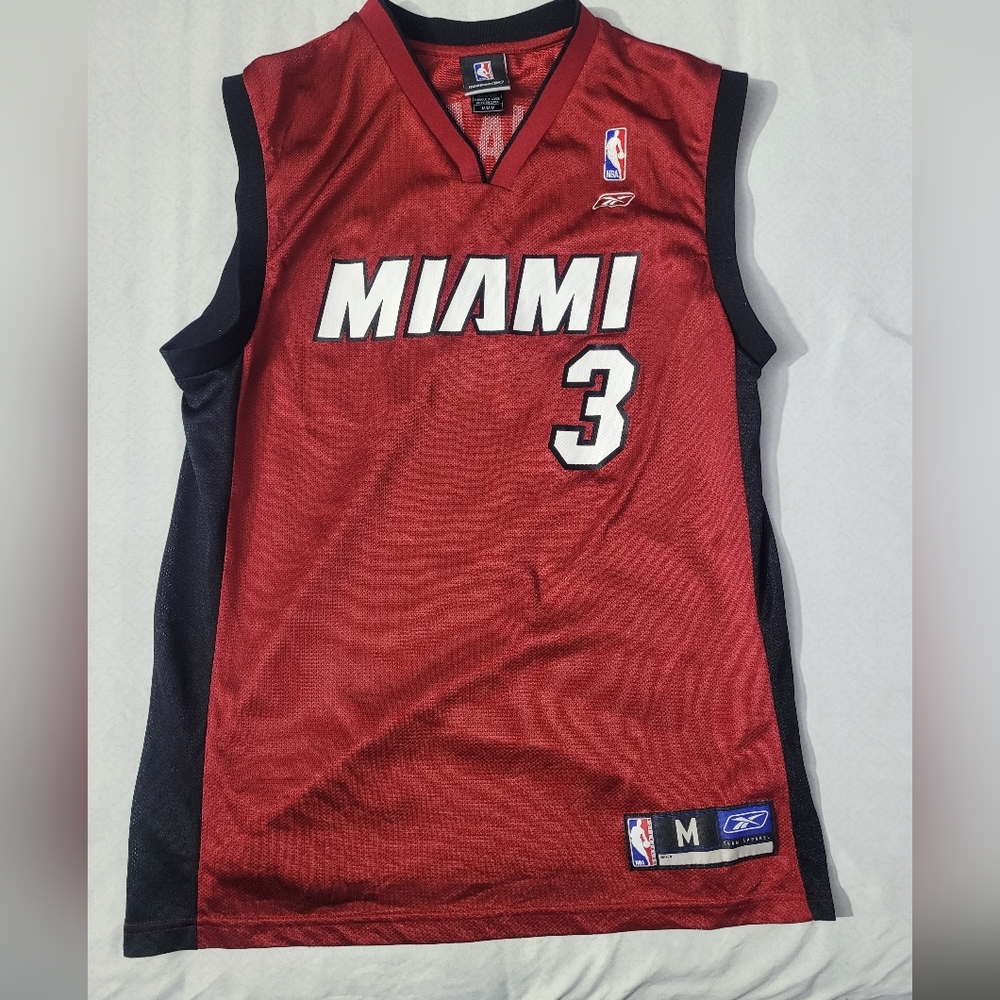 Miami Heat Dwyane Wade NBA Reebok Jersey